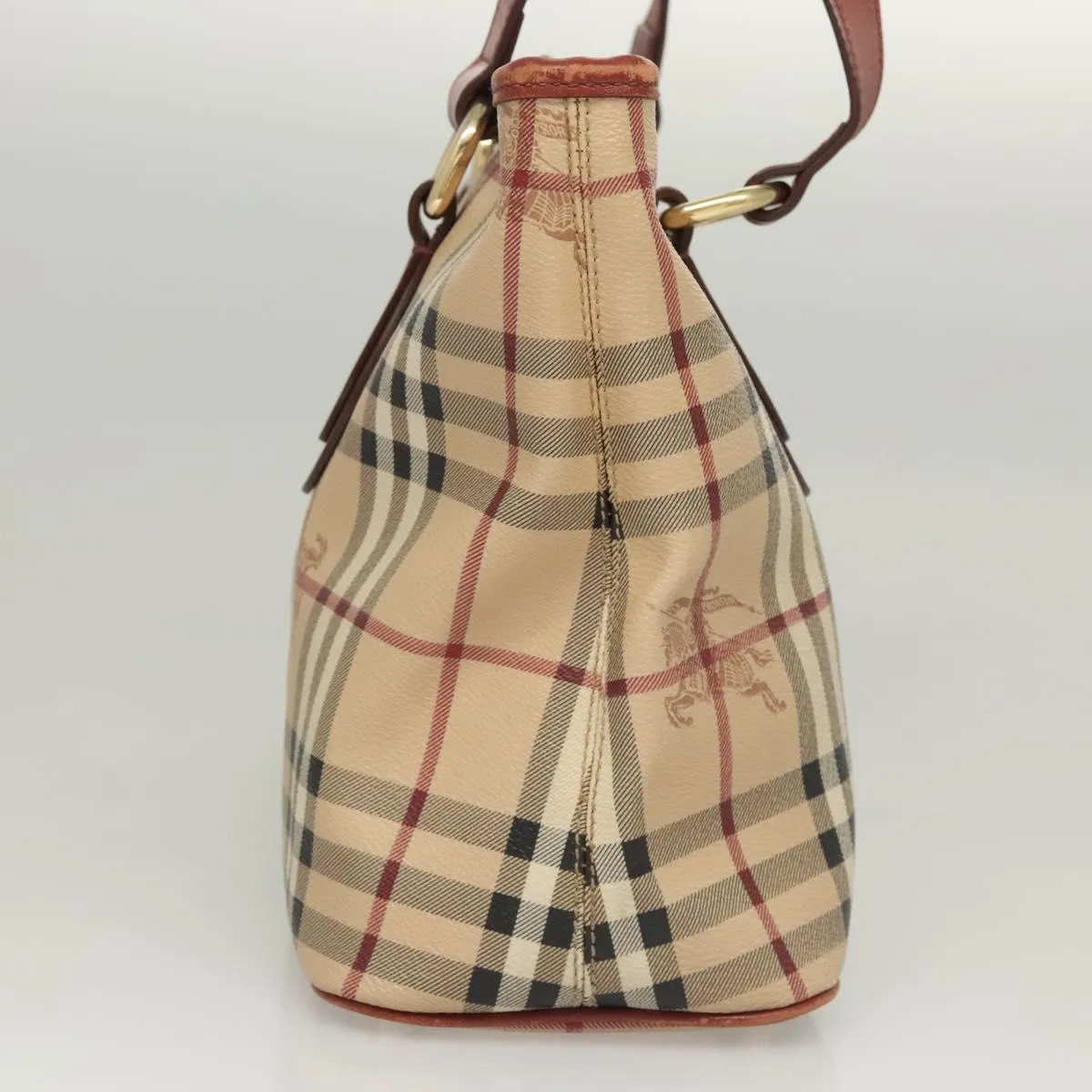 Burberry Nova Check Canvas Tote Bag (Pre-Owned)