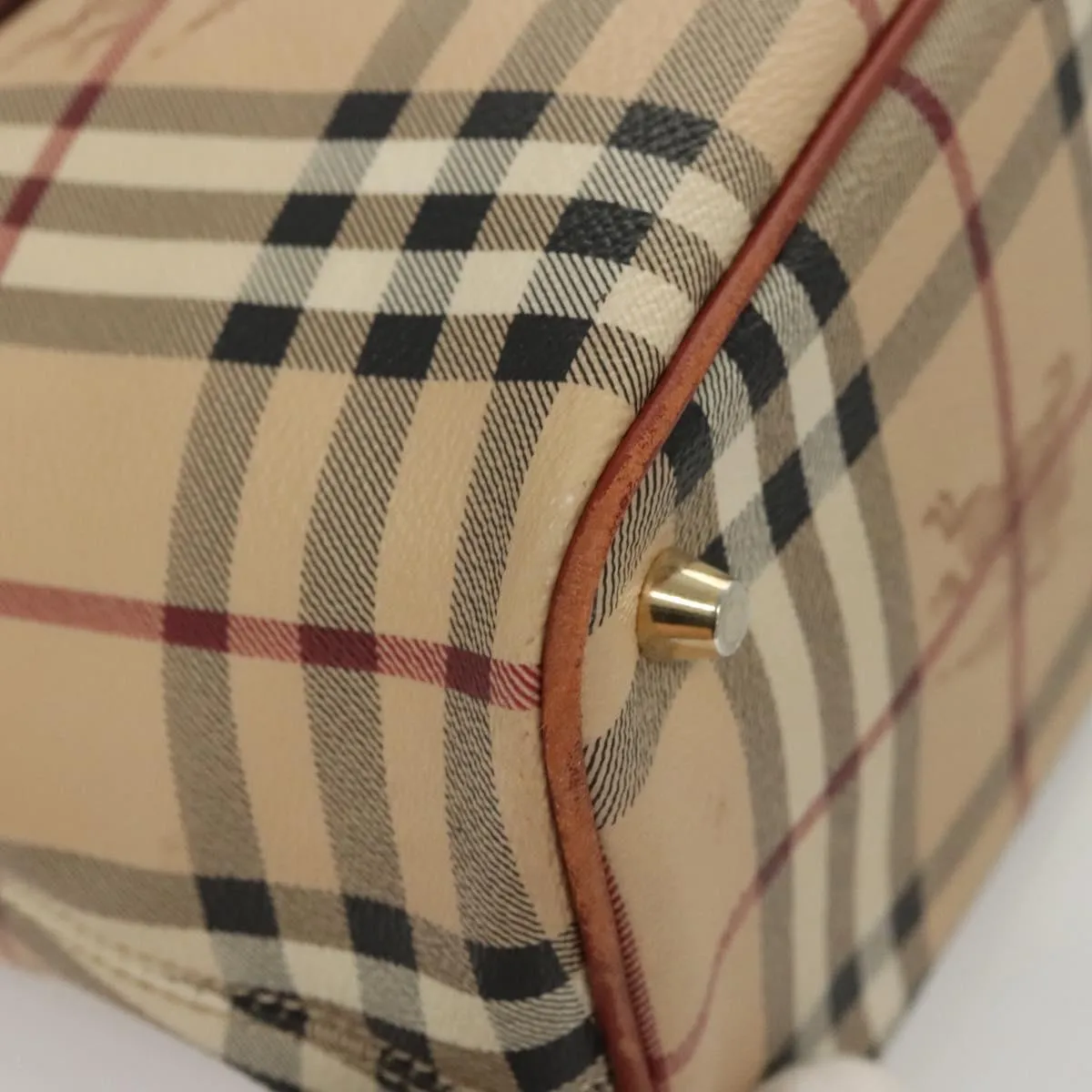 Burberry Nova Check Canvas Tote Bag (Pre-Owned)