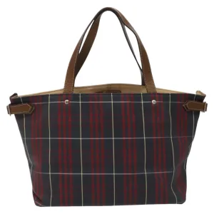 Burberry Nova Check Canvas Tote Bag (Pre-Owned)