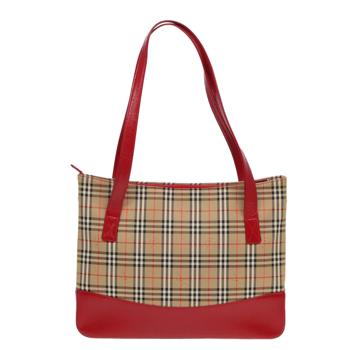 Burberry Nova Check  Canvas Tote Bag (Pre-Owned)