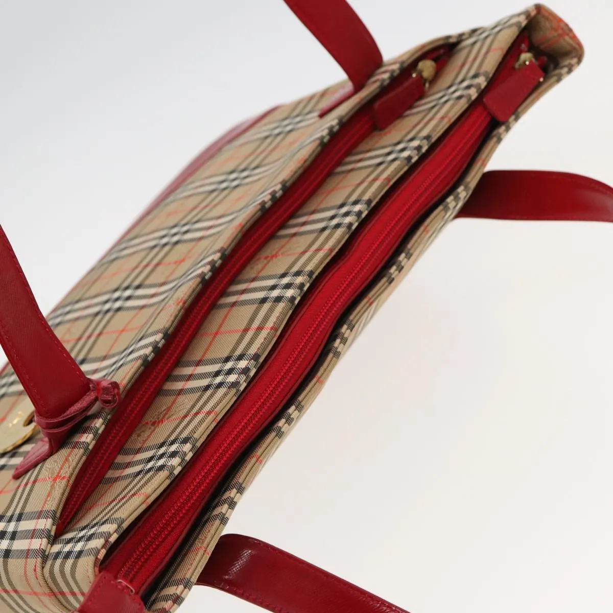 Burberry Nova Check  Canvas Tote Bag (Pre-Owned)