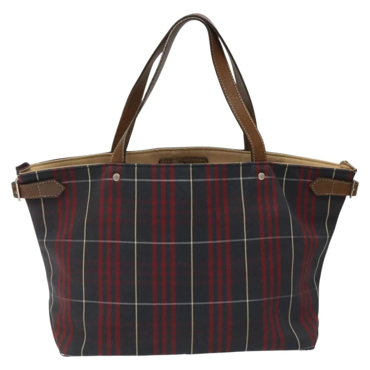 Burberry Nova Check Canvas Tote Bag (Pre-Owned)