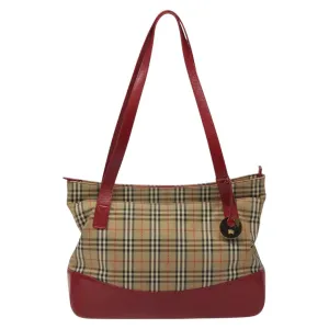 Burberry Nova Check Canvas Tote Bag (Pre-Owned)