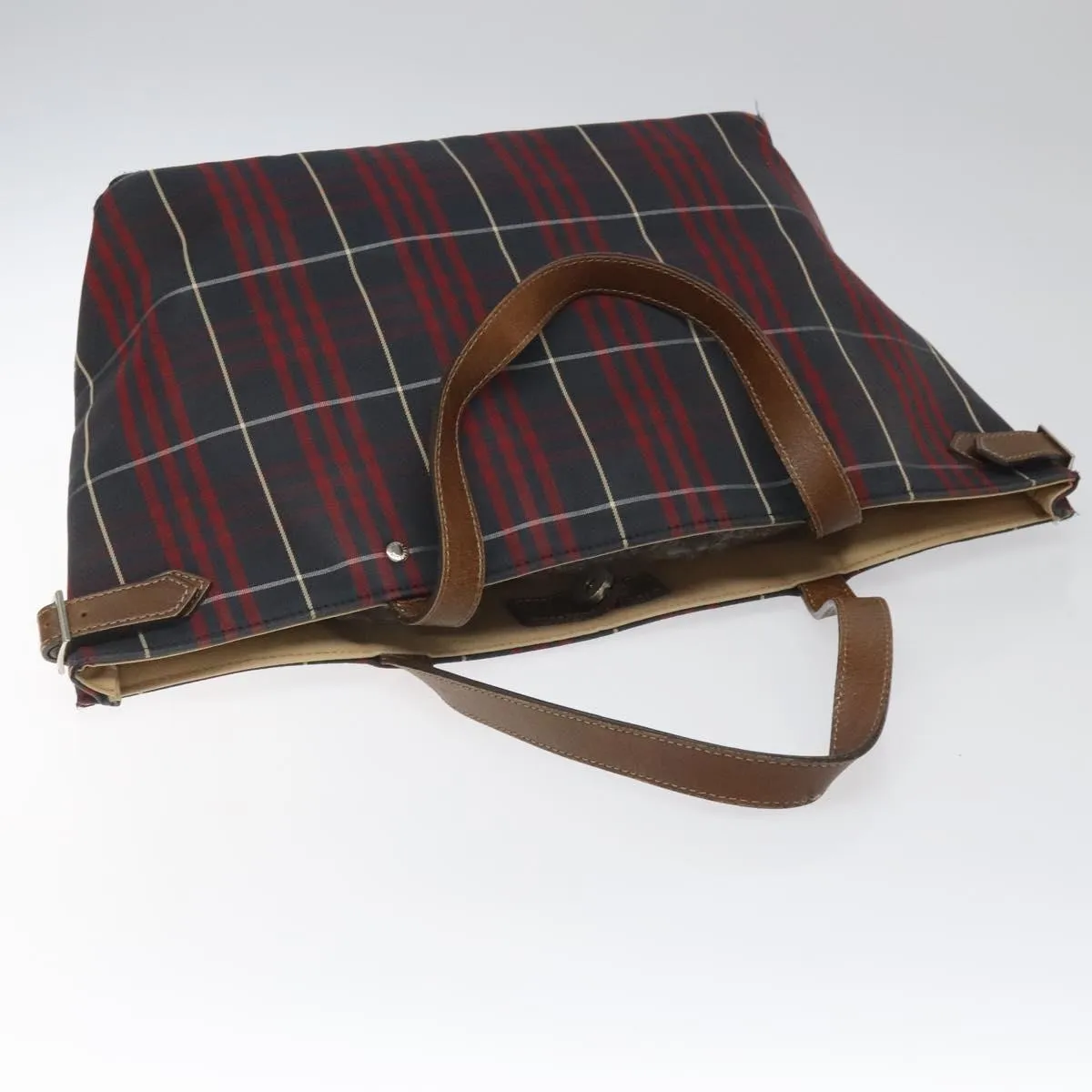 Burberry Nova Check Canvas Tote Bag (Pre-Owned)