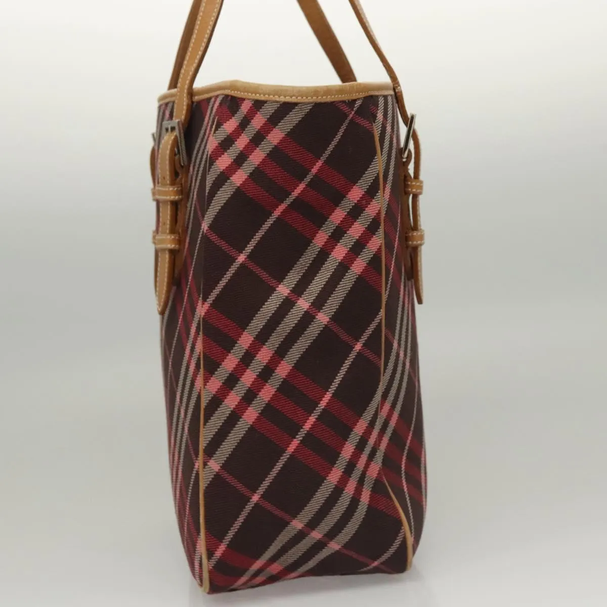 Burberry Nova Check Canvas Tote Bag (Pre-Owned)