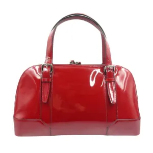 Burberry  Patent Leather Tote Bag (Pre-Owned)