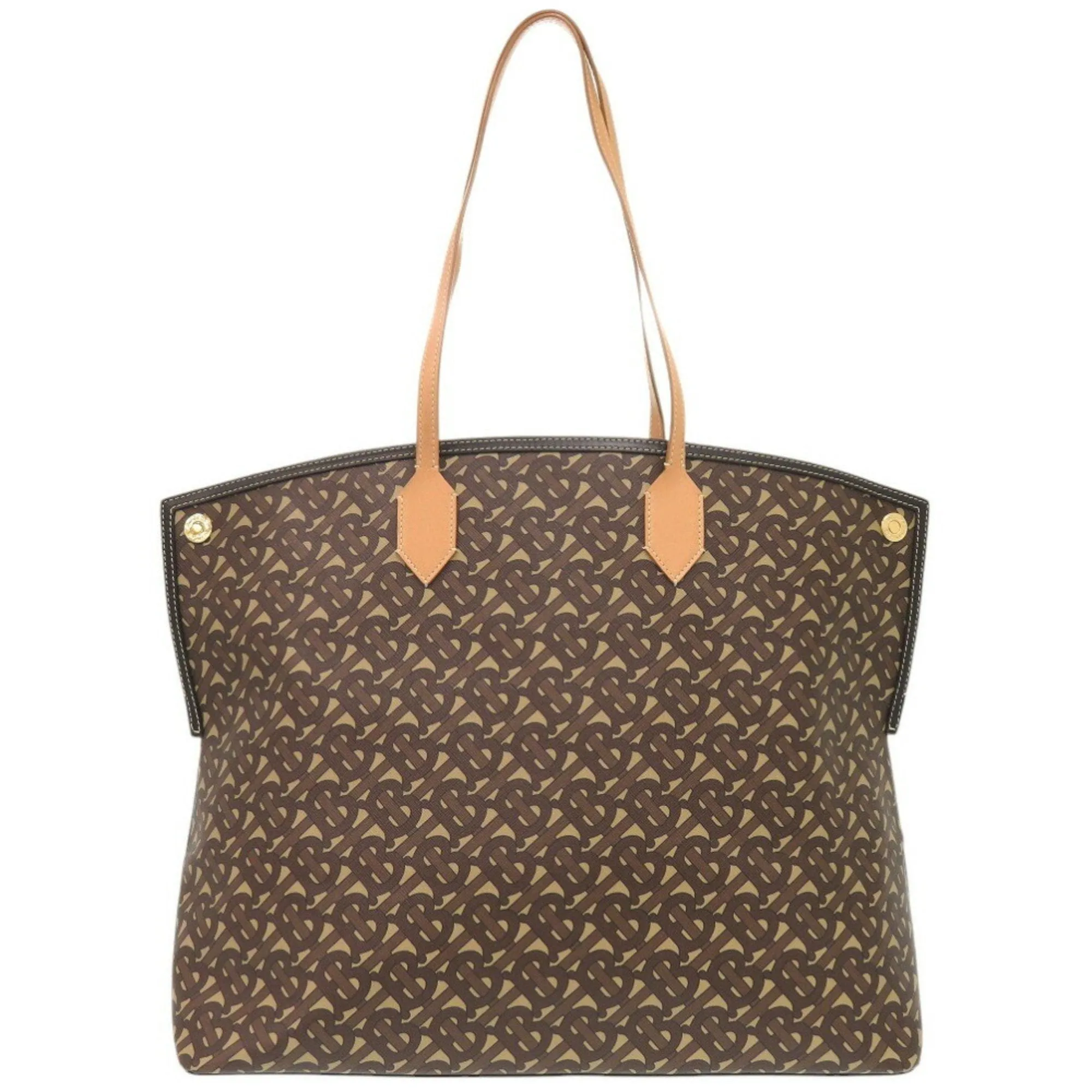 Burberry Pvc Leather Tote Bag (Pre-Owned)