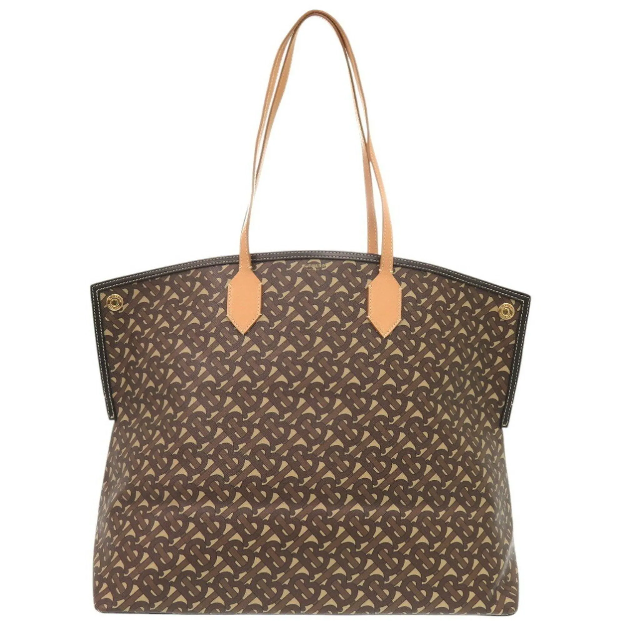 Burberry Pvc Leather Tote Bag (Pre-Owned)