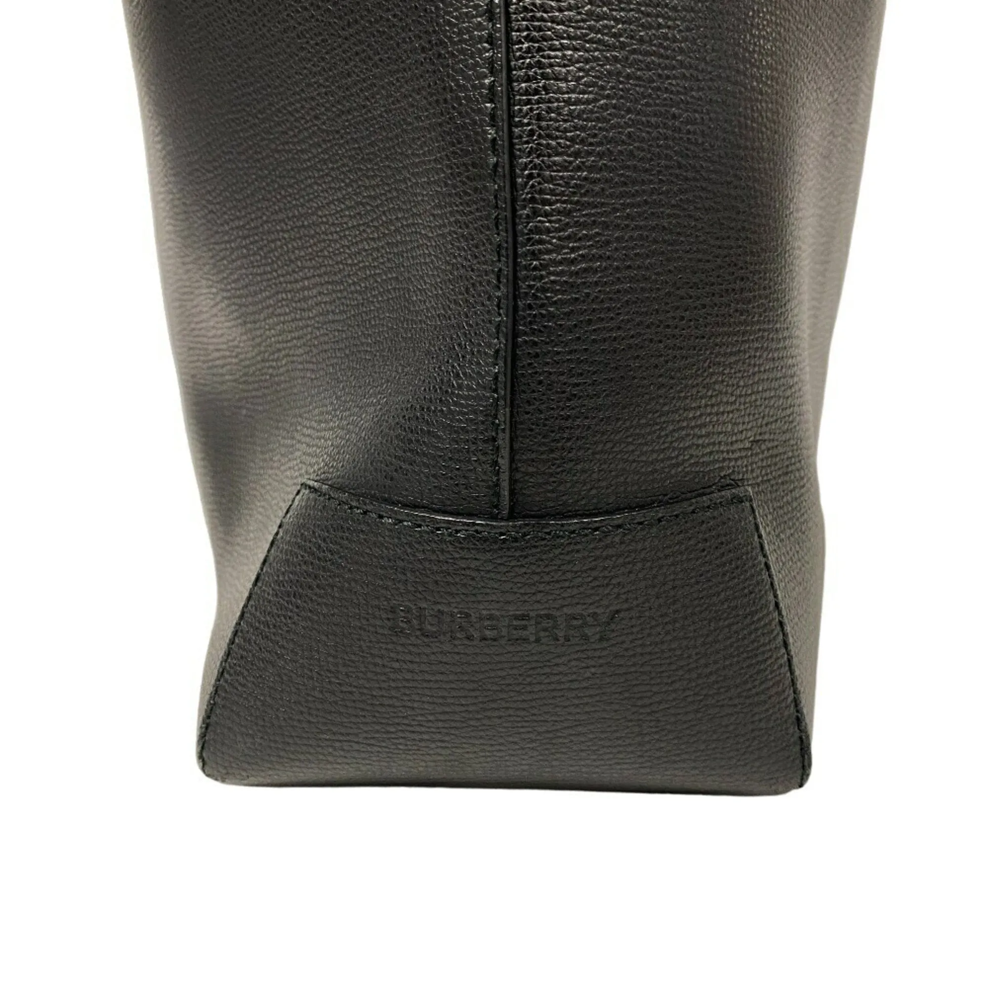 Burberry  Pvc Leather Tote Bag (Pre-Owned)