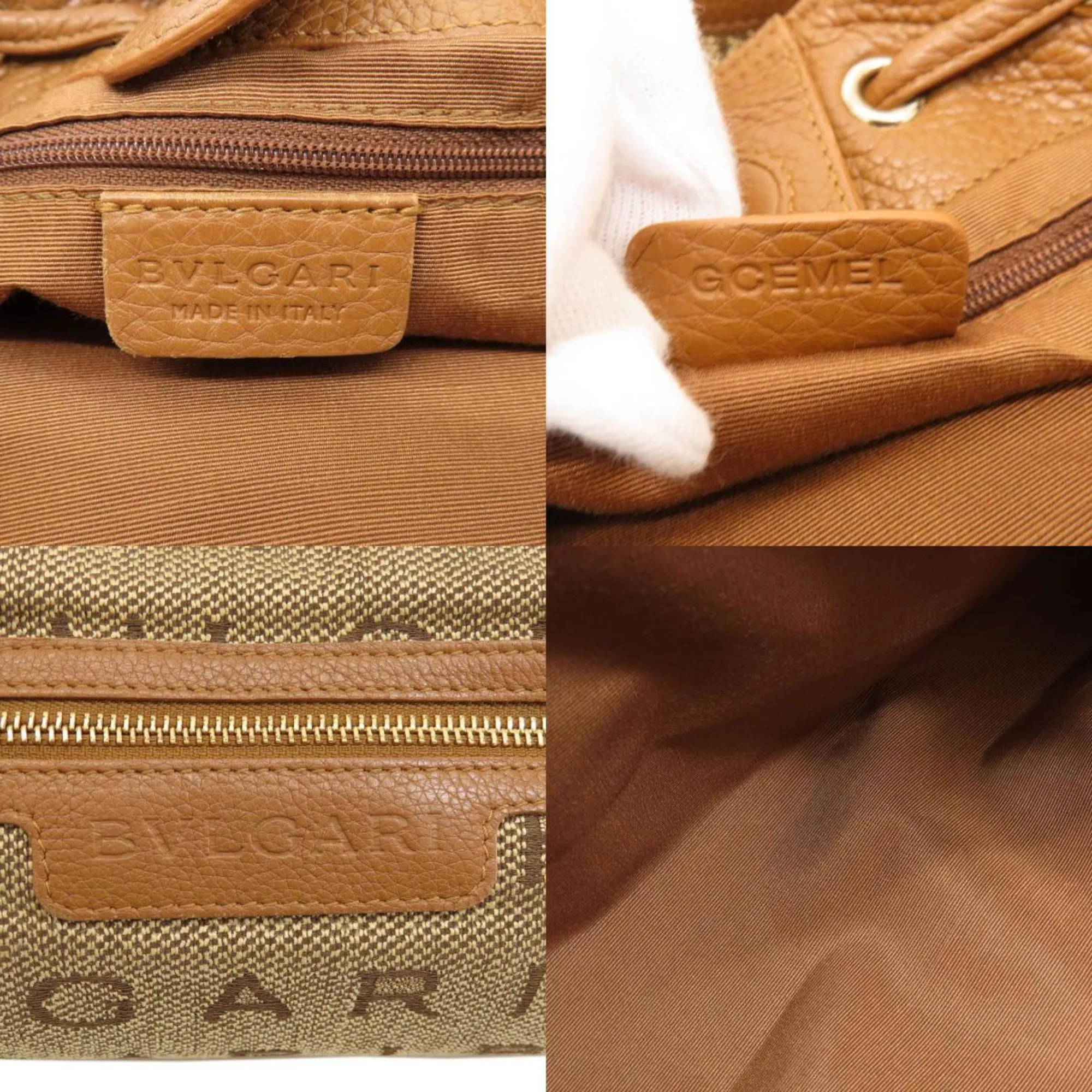 Bvlgari Canvas Tote Bag (Pre-Owned)