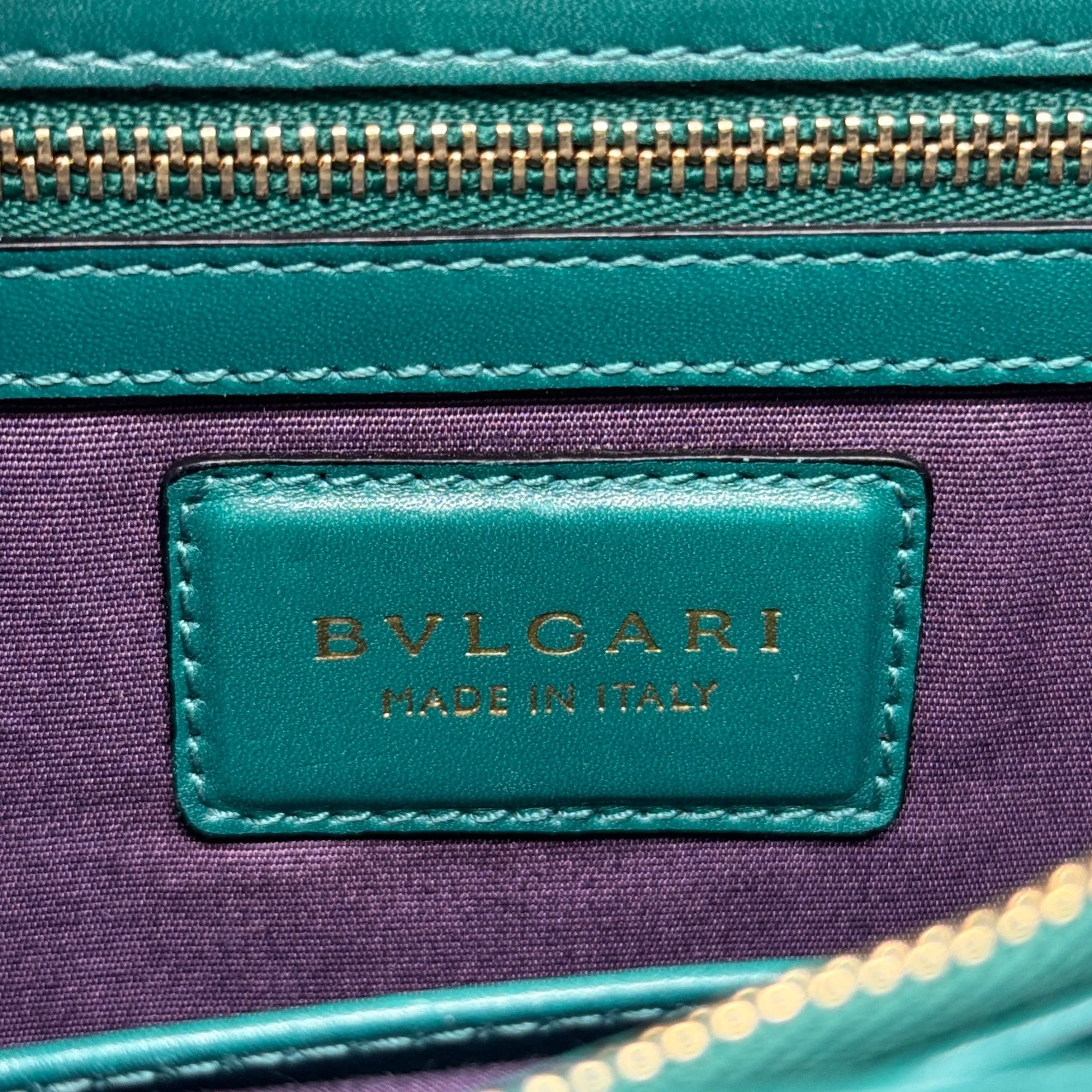 Bvlgari Green Medium Serpenti Bag