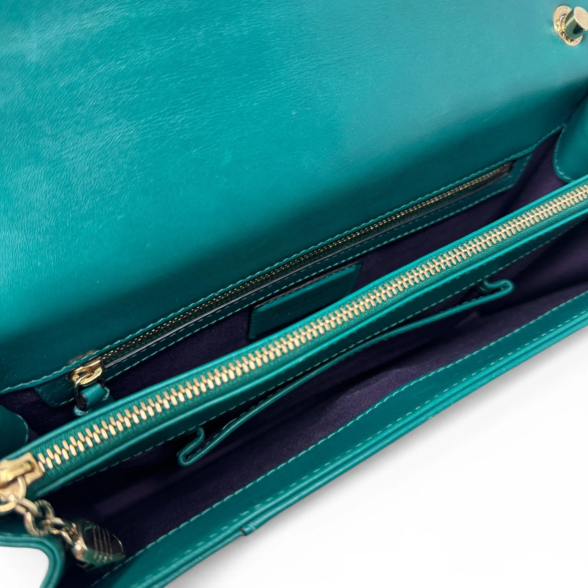 Bvlgari Green Medium Serpenti Bag