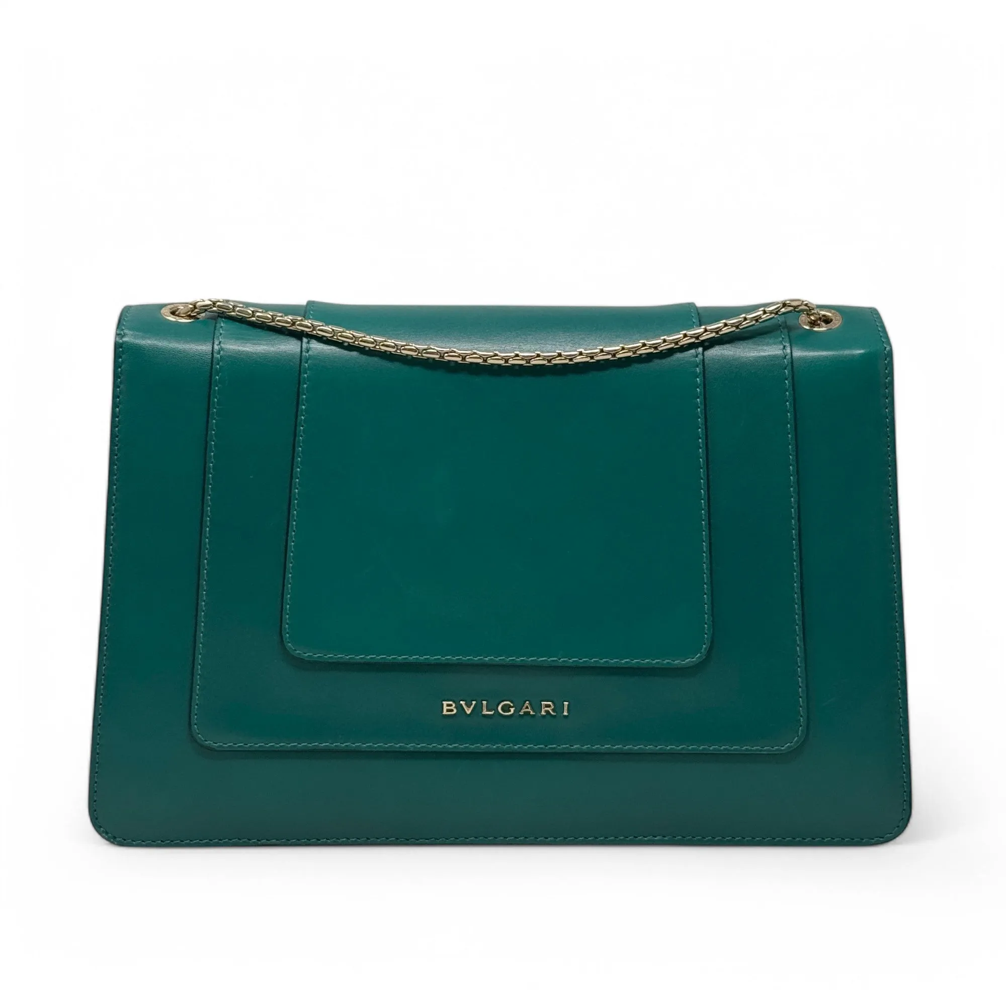 Bvlgari Green Medium Serpenti Bag