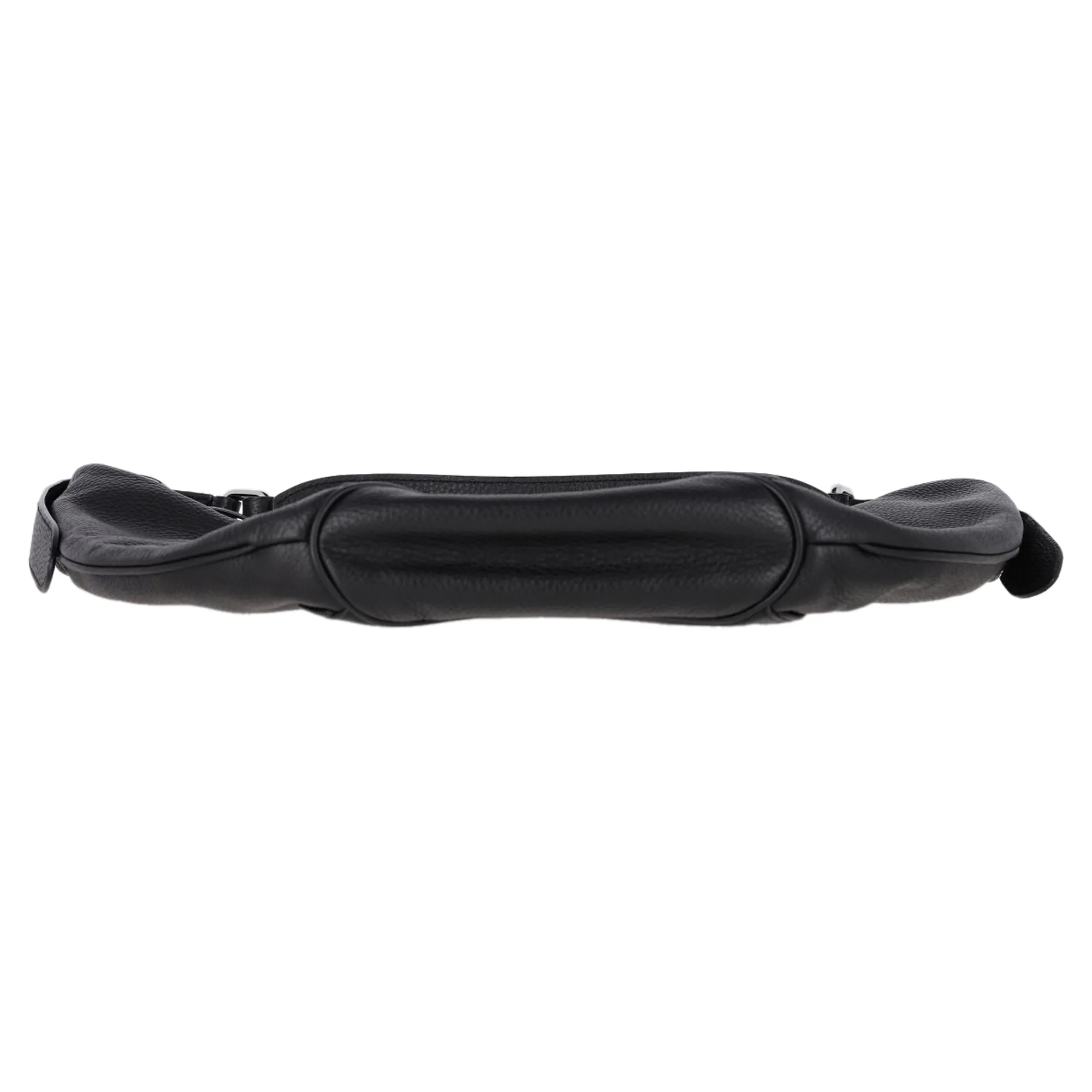 By Far Story Hobo Shoulder Bag in Black Leather