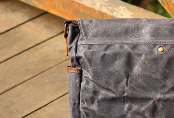 Canvas Messenger Bag Cool Chest Bag Sling Bag Crossbody Bag Travel Bag Hiking Bag for men