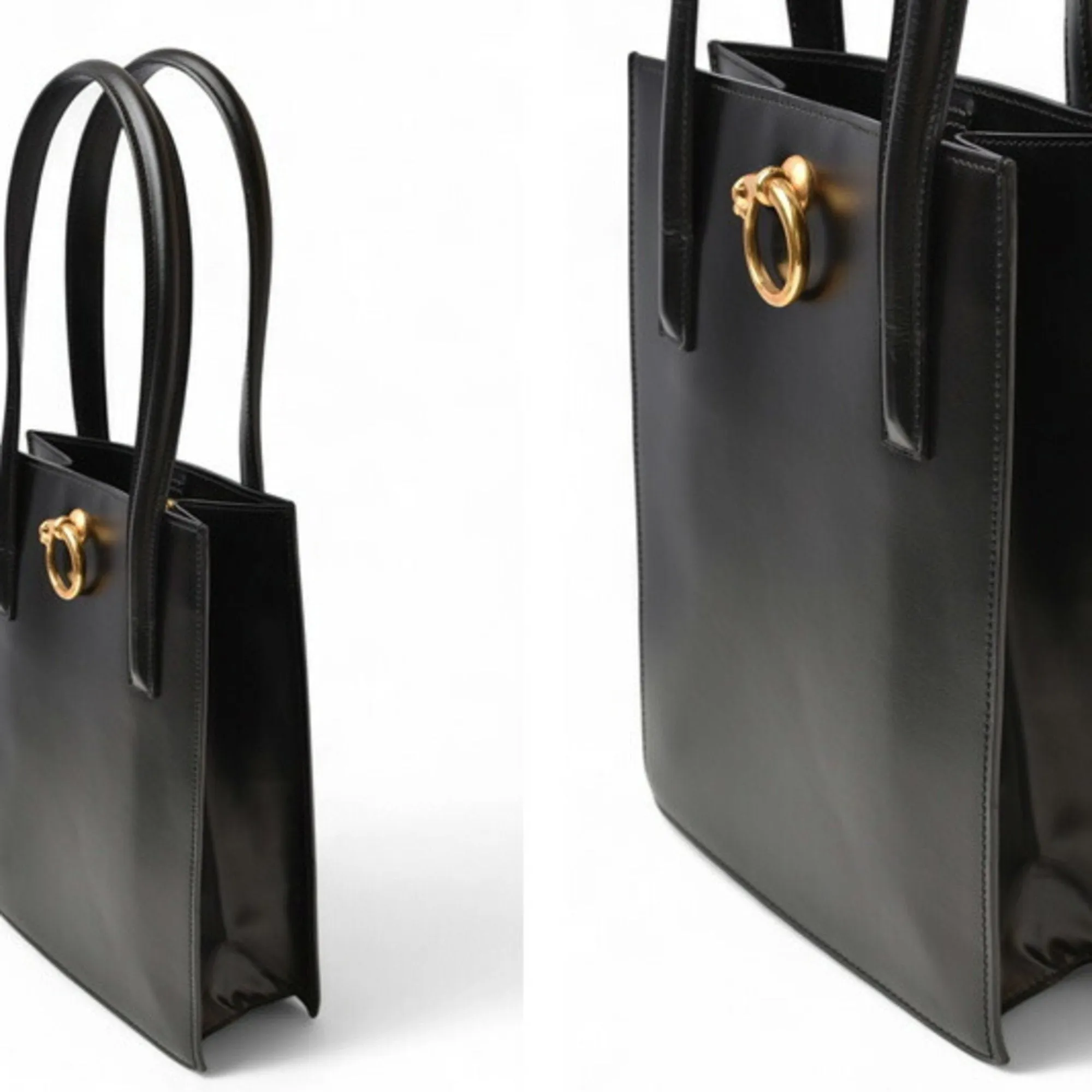 Cartier Leather Tote Bag (Pre-Owned)