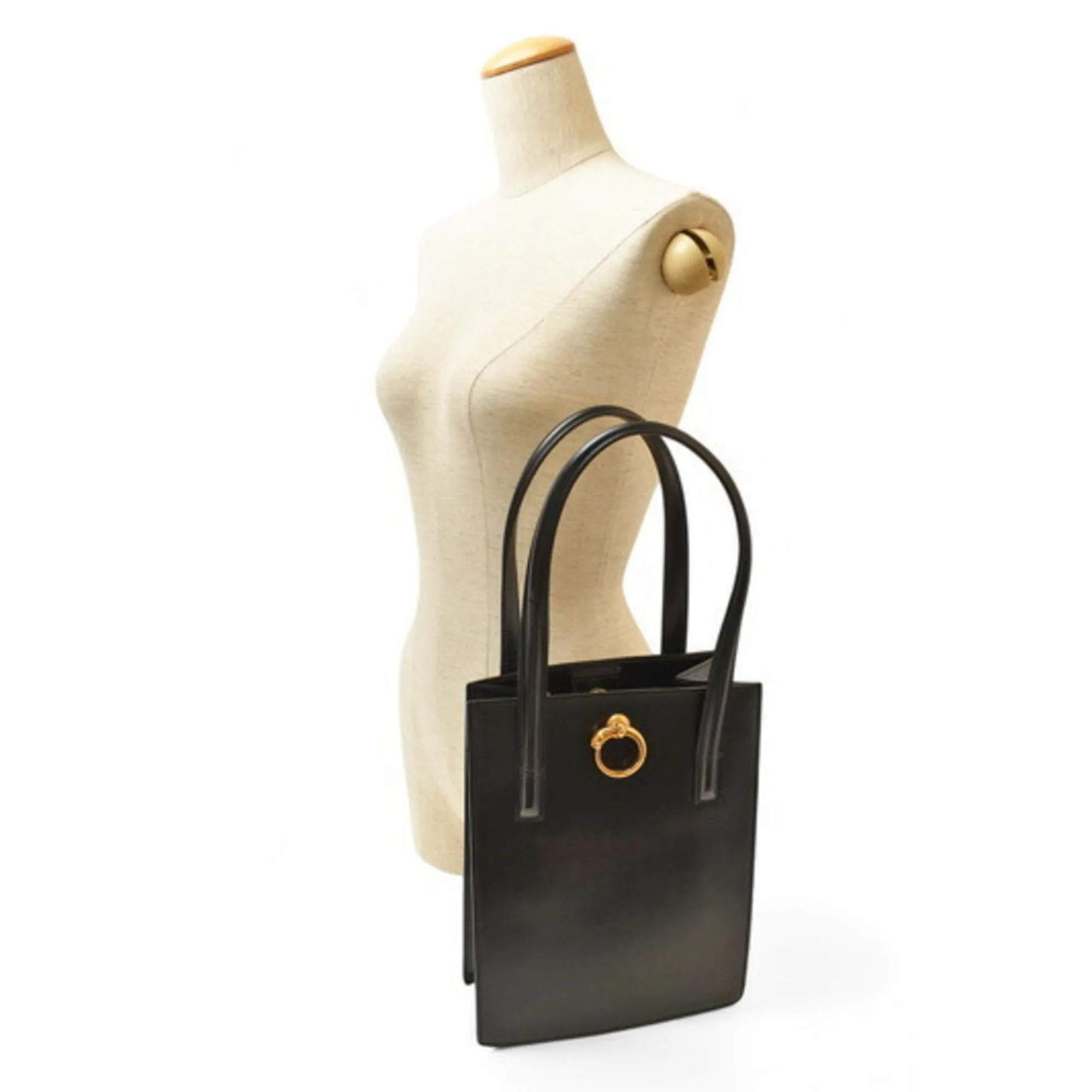 Cartier Leather Tote Bag (Pre-Owned)