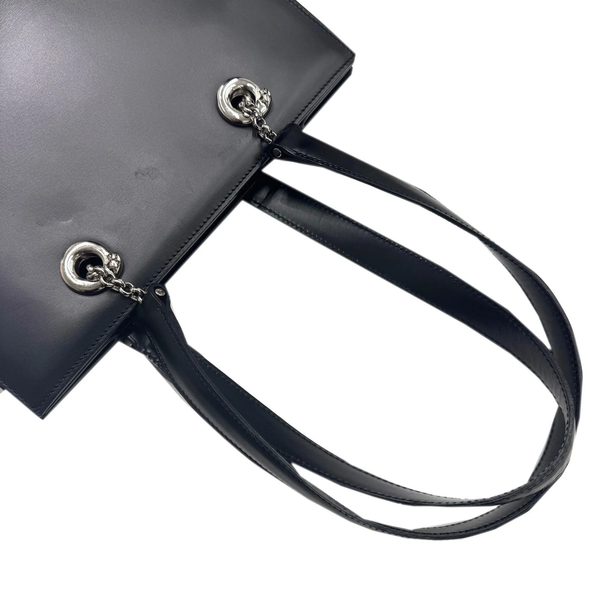 Cartier Panthre Leather Tote Bag (Pre-Owned)