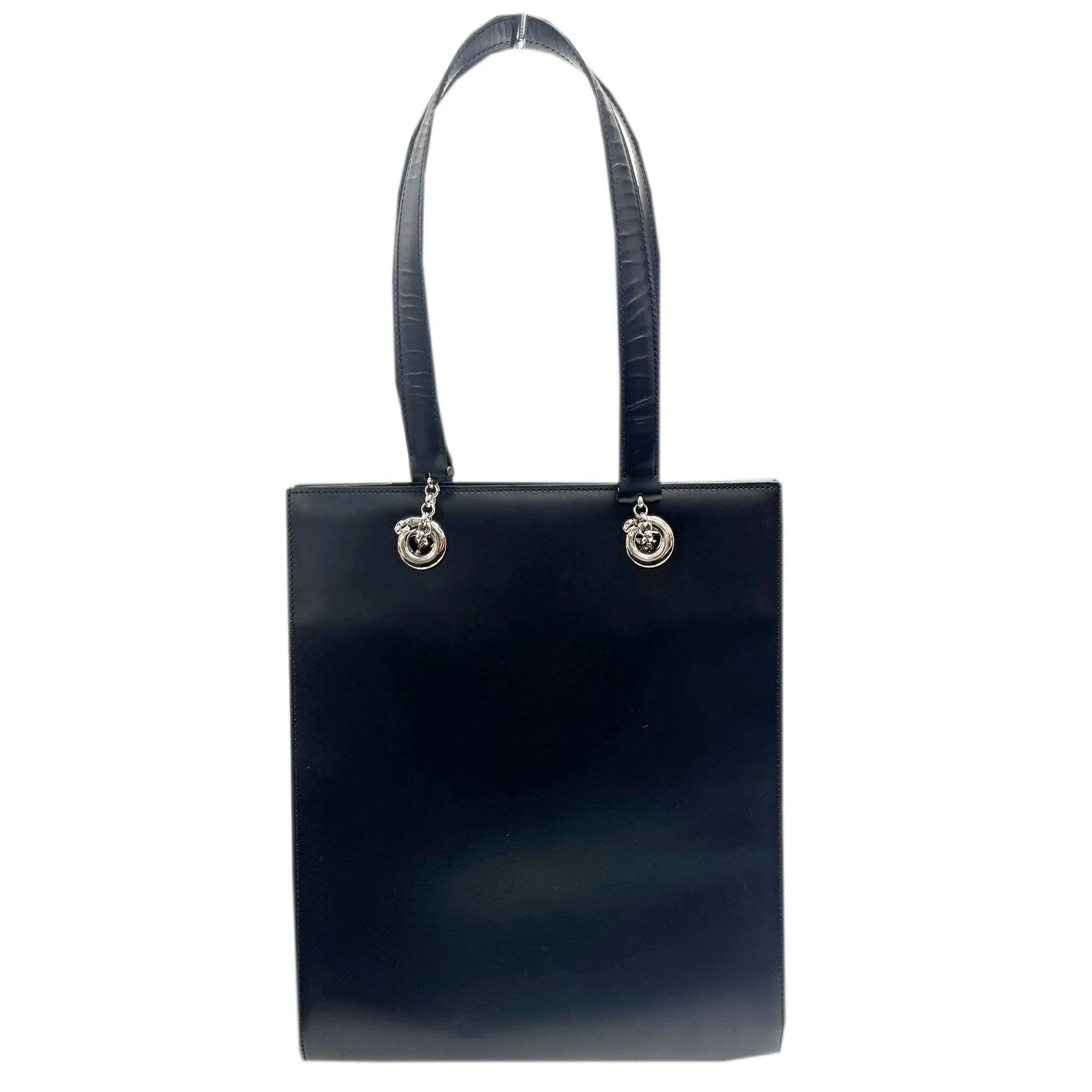 Cartier Panthre Leather Tote Bag (Pre-Owned)