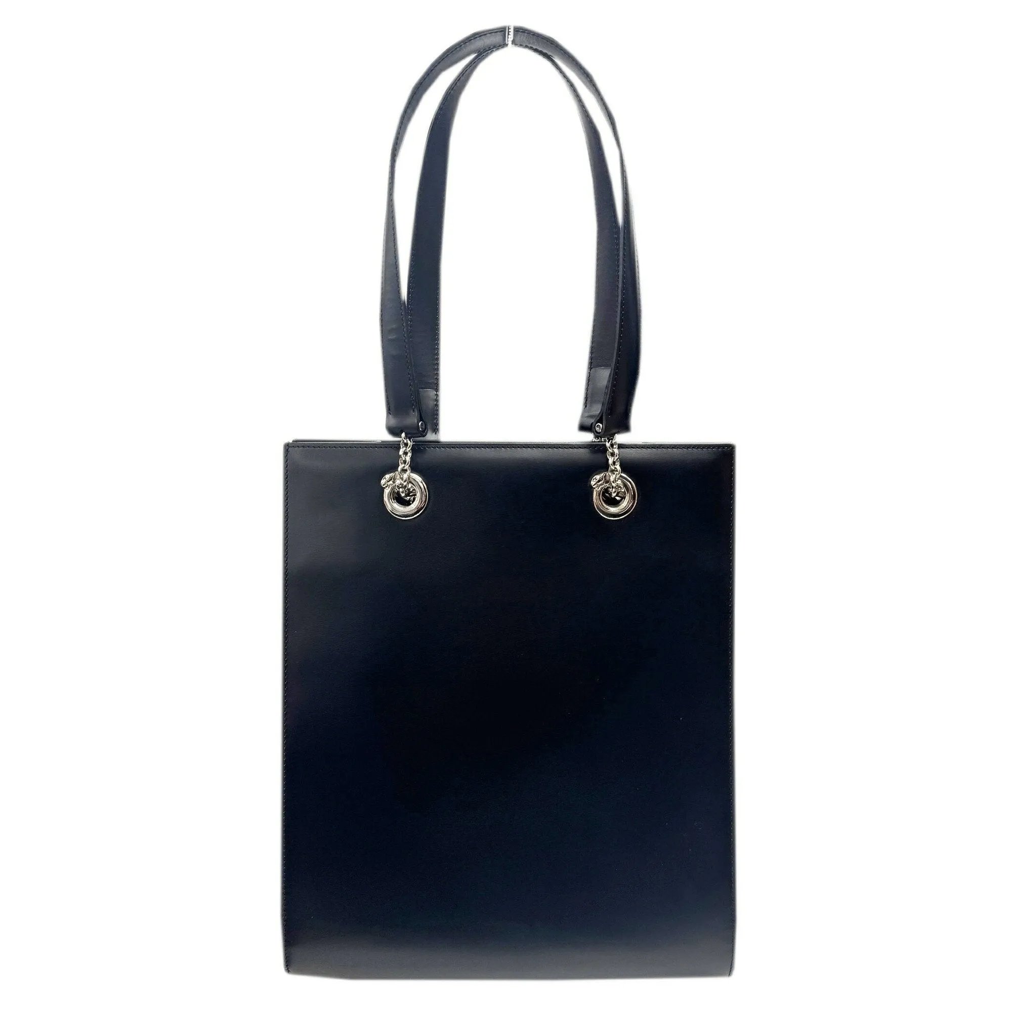 Cartier Panthre Leather Tote Bag (Pre-Owned)