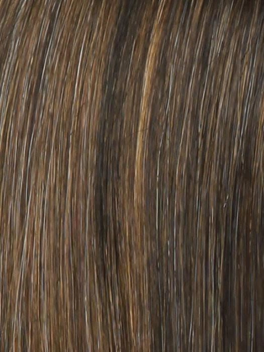 Chameleon | Synthetic Clip In Bangs/ Hair Topper (Mono Base)