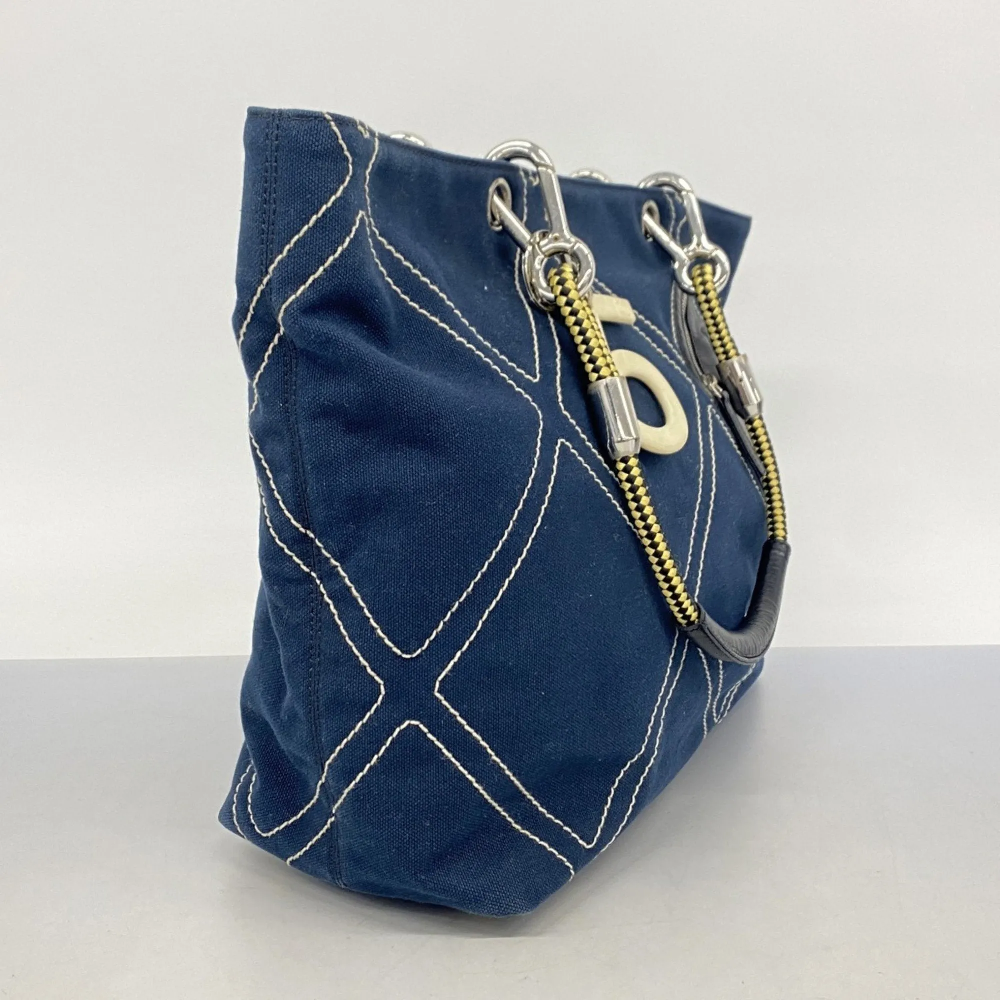 Chanel blue Canvas Tote Bag (Pre-Owned)