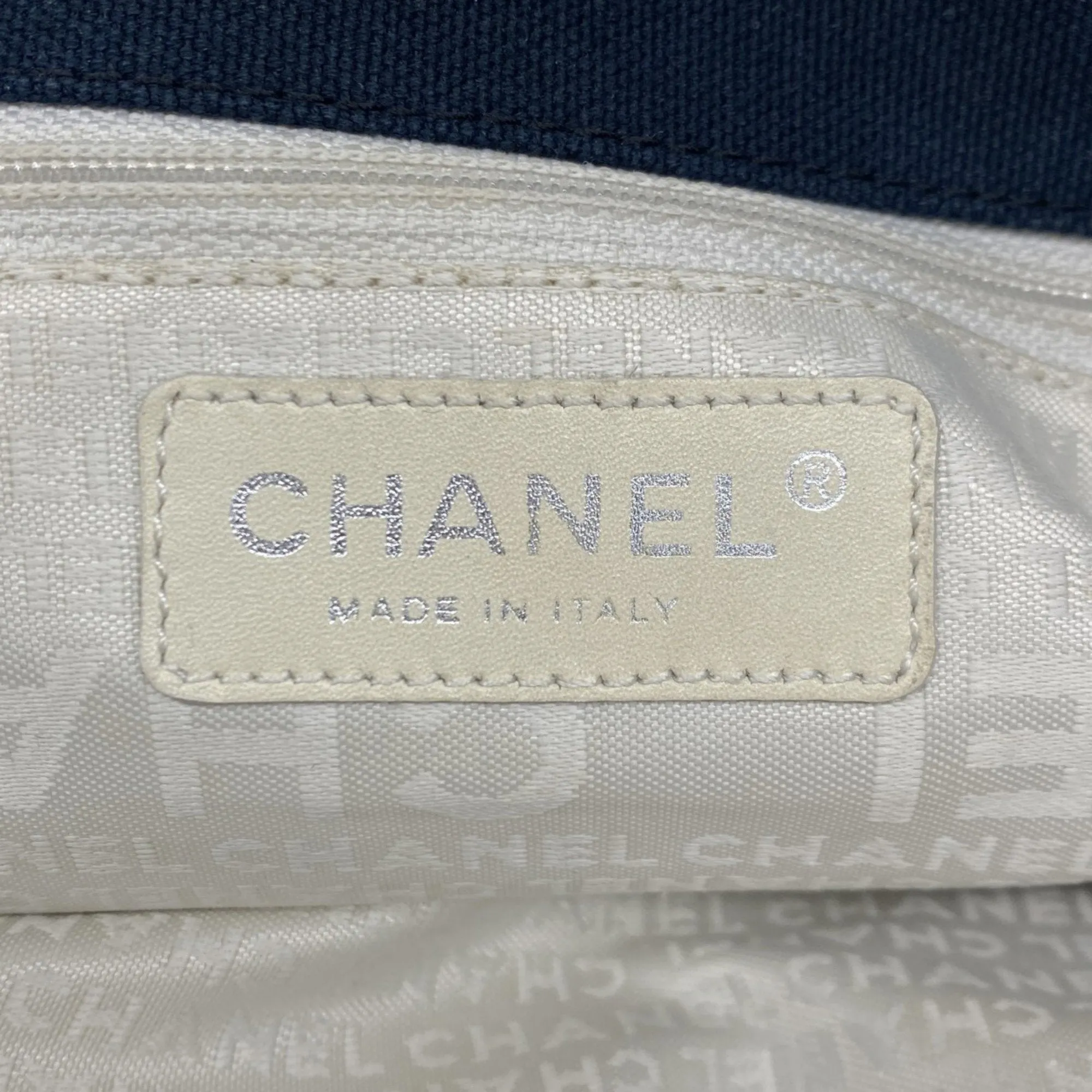Chanel blue Canvas Tote Bag (Pre-Owned)