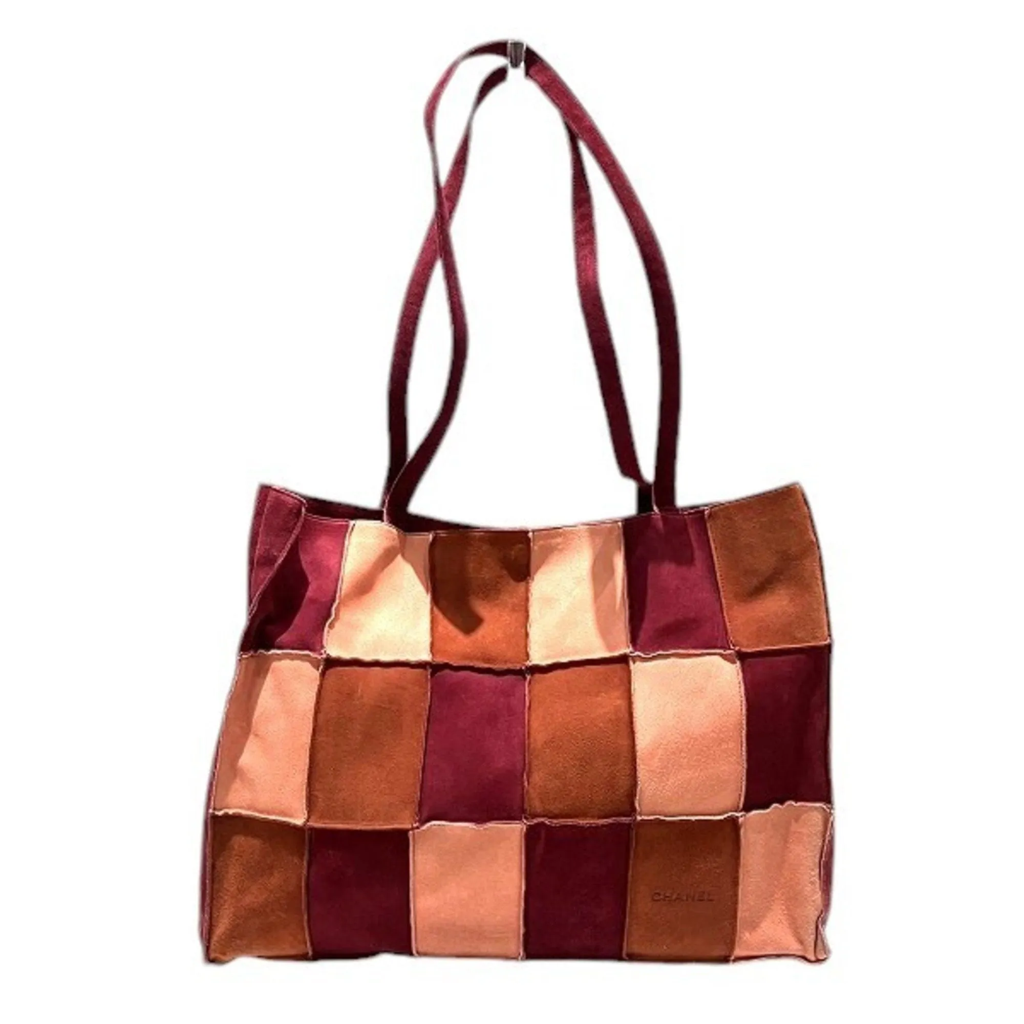 Chanel Cabas Suede Tote Bag (Pre-Owned)