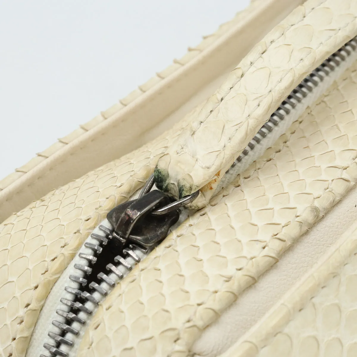 CHANEL Chanel Cocomark Wrapped Chain Bag One-Shoulder Shoulder Bag Cotton Canvas Pearson Ivory White Blumin