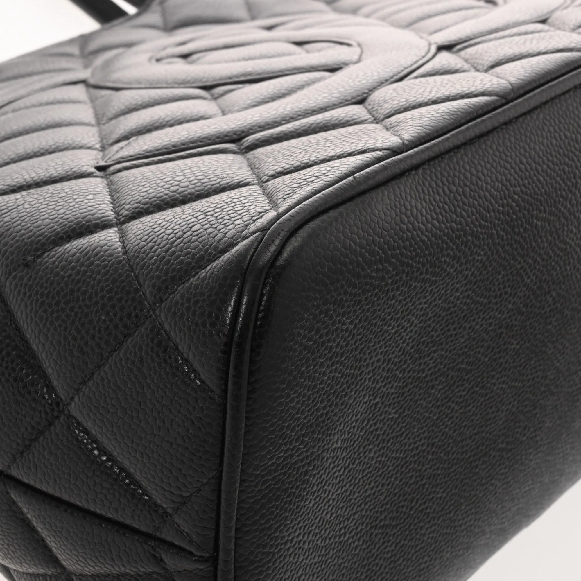Chanel Grained Calfskin Tote Bag (Pre-Owned)