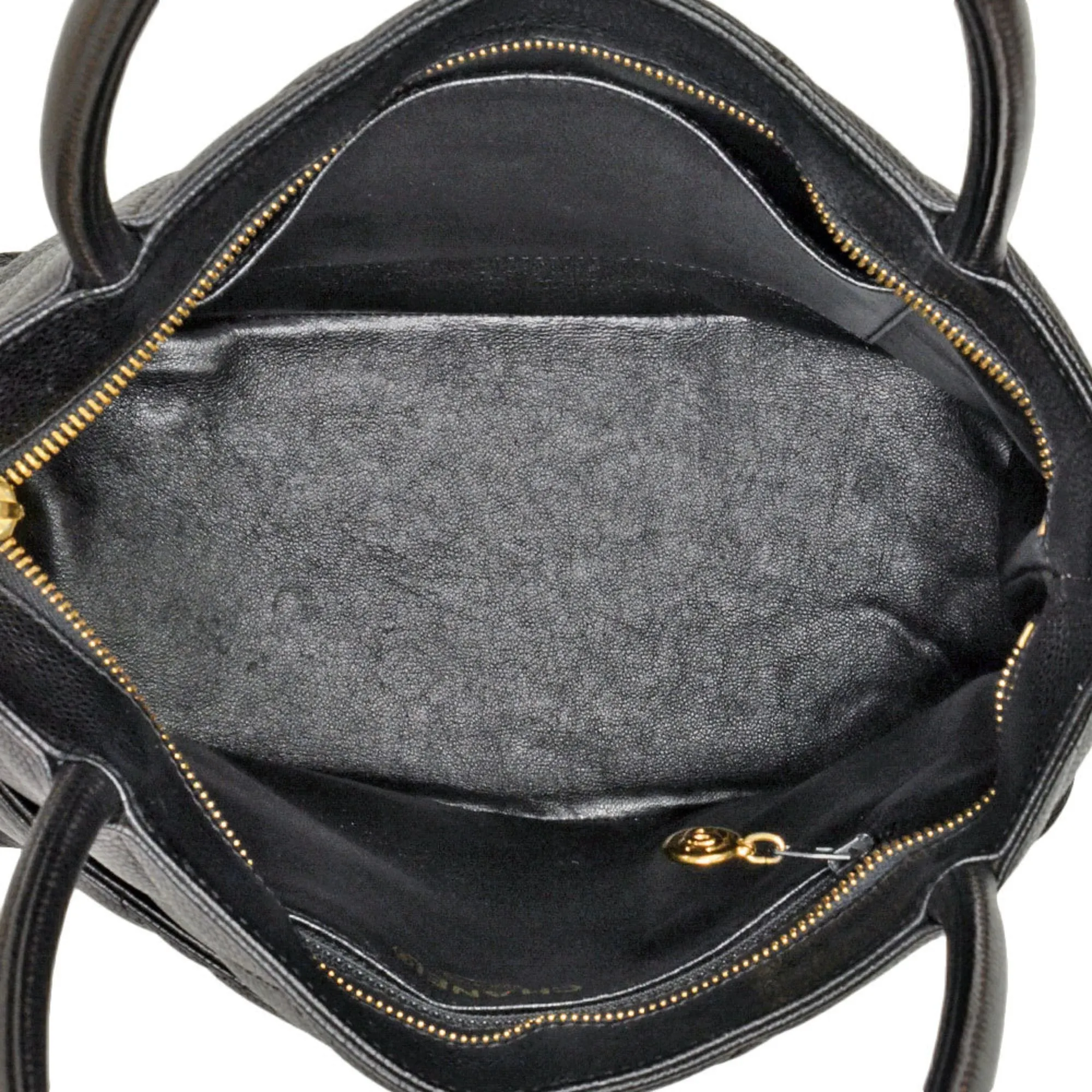 Chanel Grained Calfskin Tote Bag (Pre-Owned)