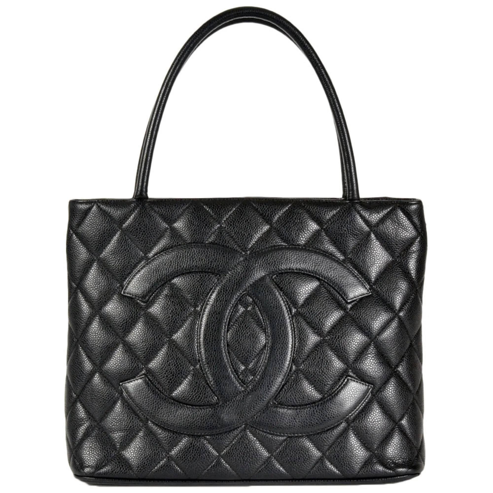 Chanel Grained Calfskin Tote Bag (Pre-Owned)