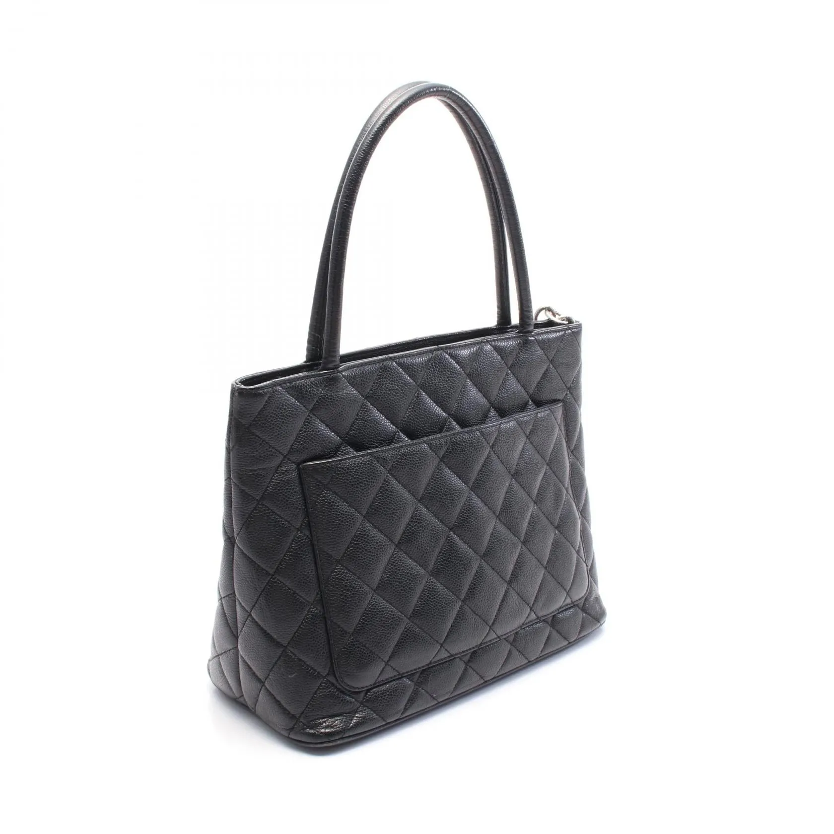 Chanel Leather Grain Calfskin Tote Bag