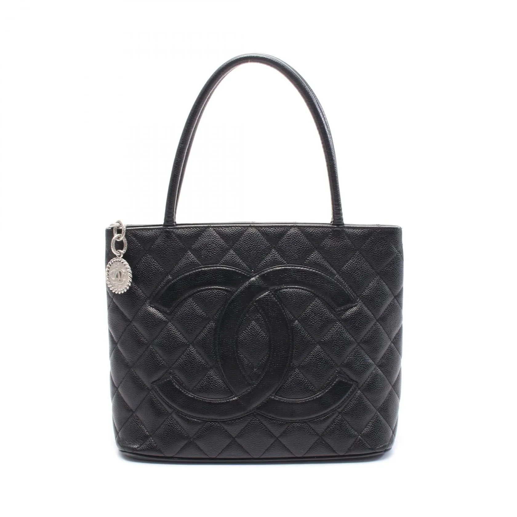 Chanel Leather Grain Calfskin Tote Bag