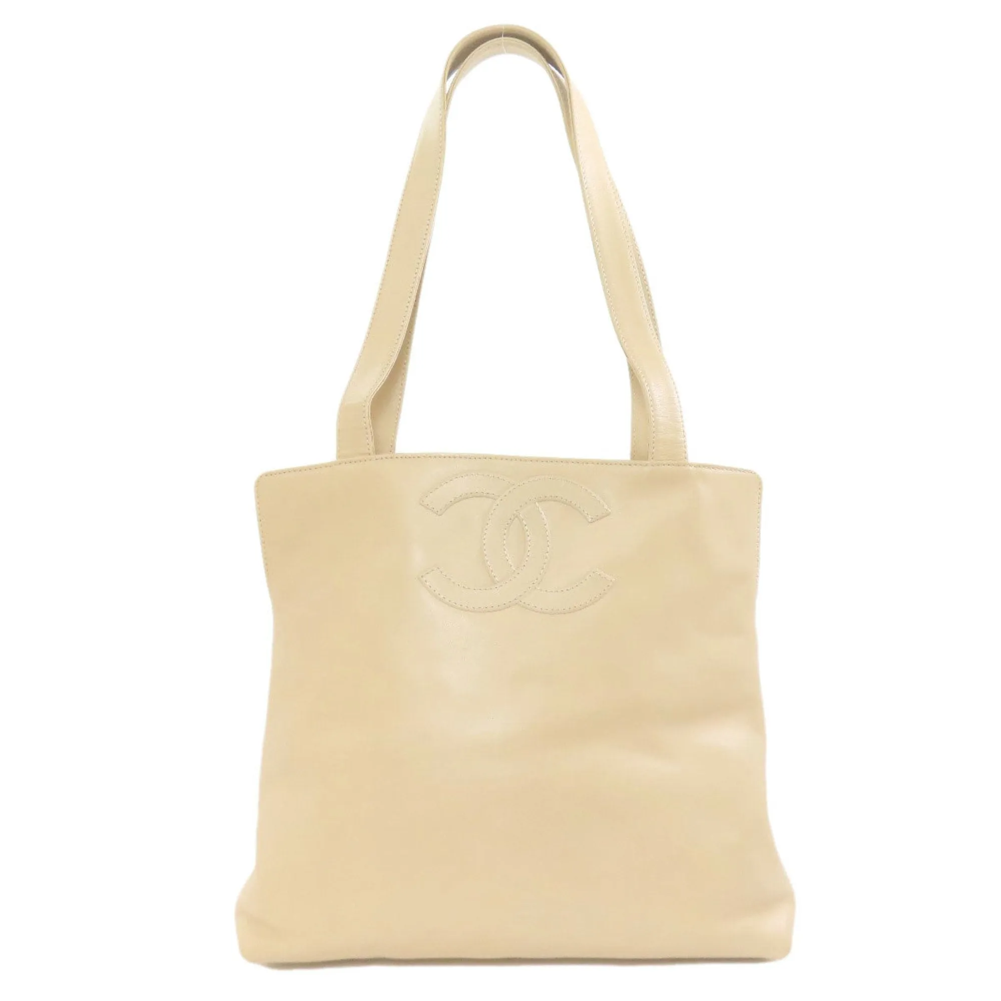Chanel Leather Tote Bag (Pre-Owned)