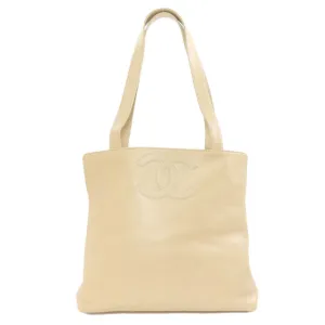 Chanel Leather Tote Bag (Pre-Owned)