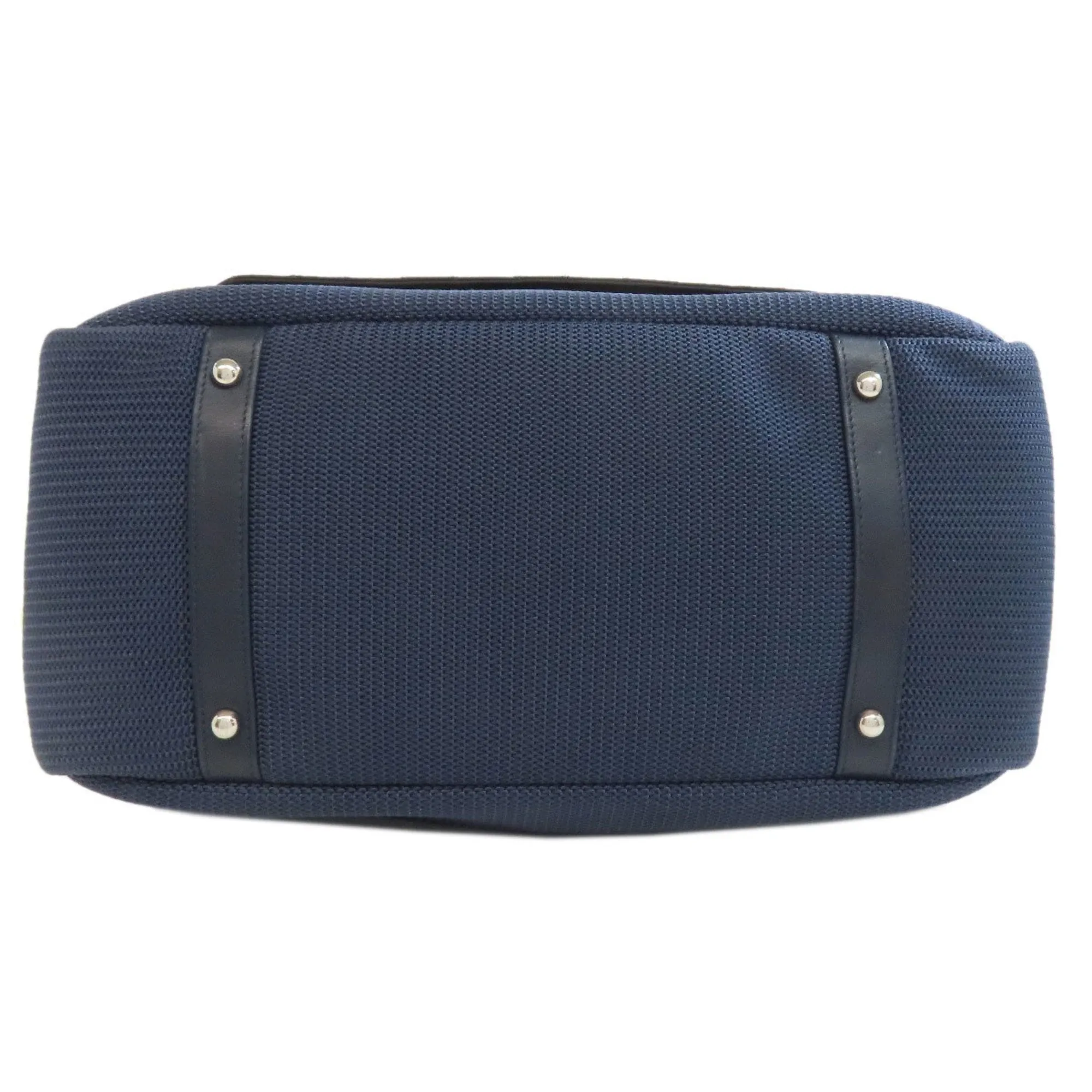 Chanel Navy Nylon Tote Bag (Pre-Owned)