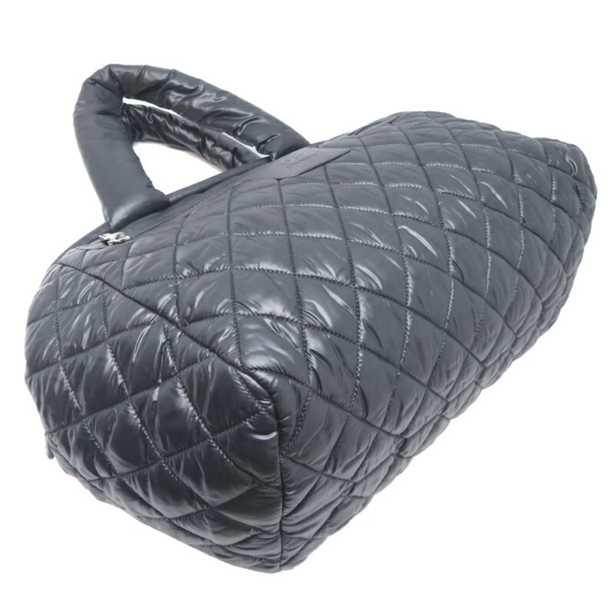 Chanel Nylon Handbag Tote Bag (Pre-Owned)