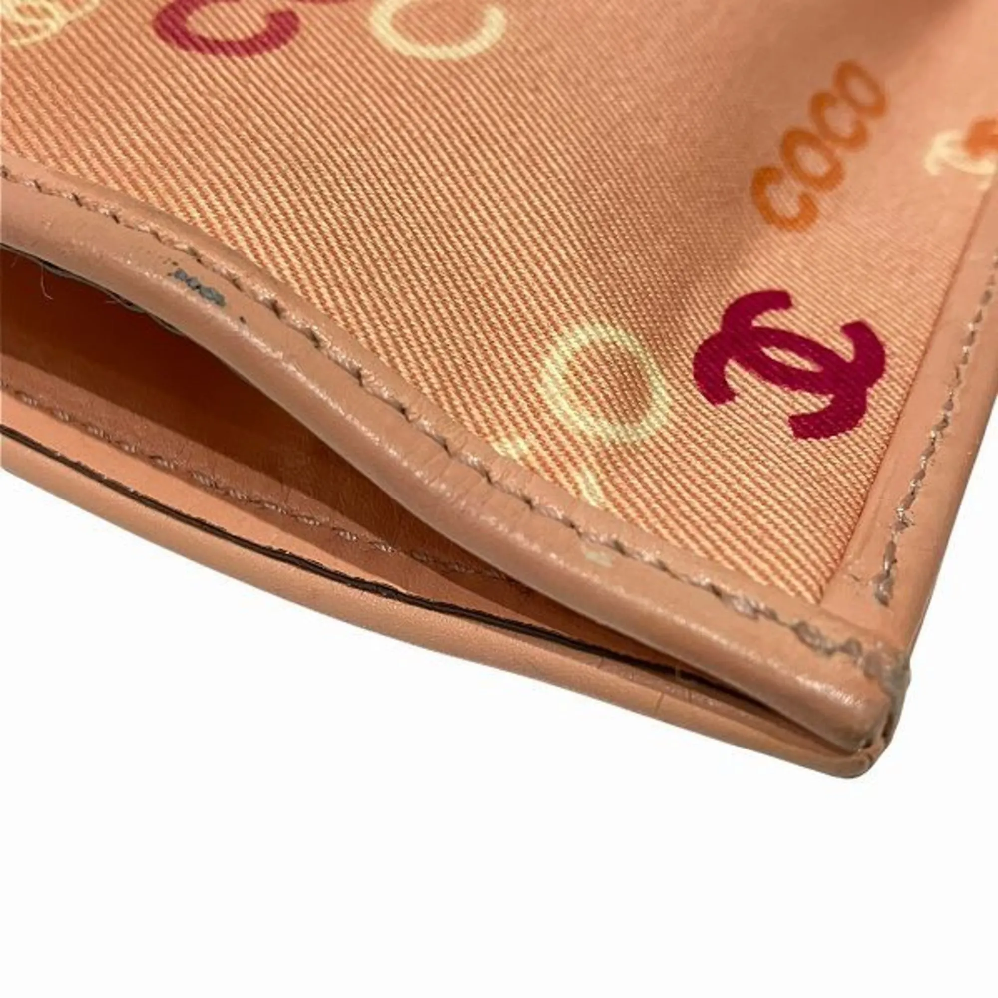 Chanel pink Canvas Handbag Tote Bag (Pre-Owned)