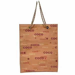 Chanel pink Canvas Handbag Tote Bag (Pre-Owned)