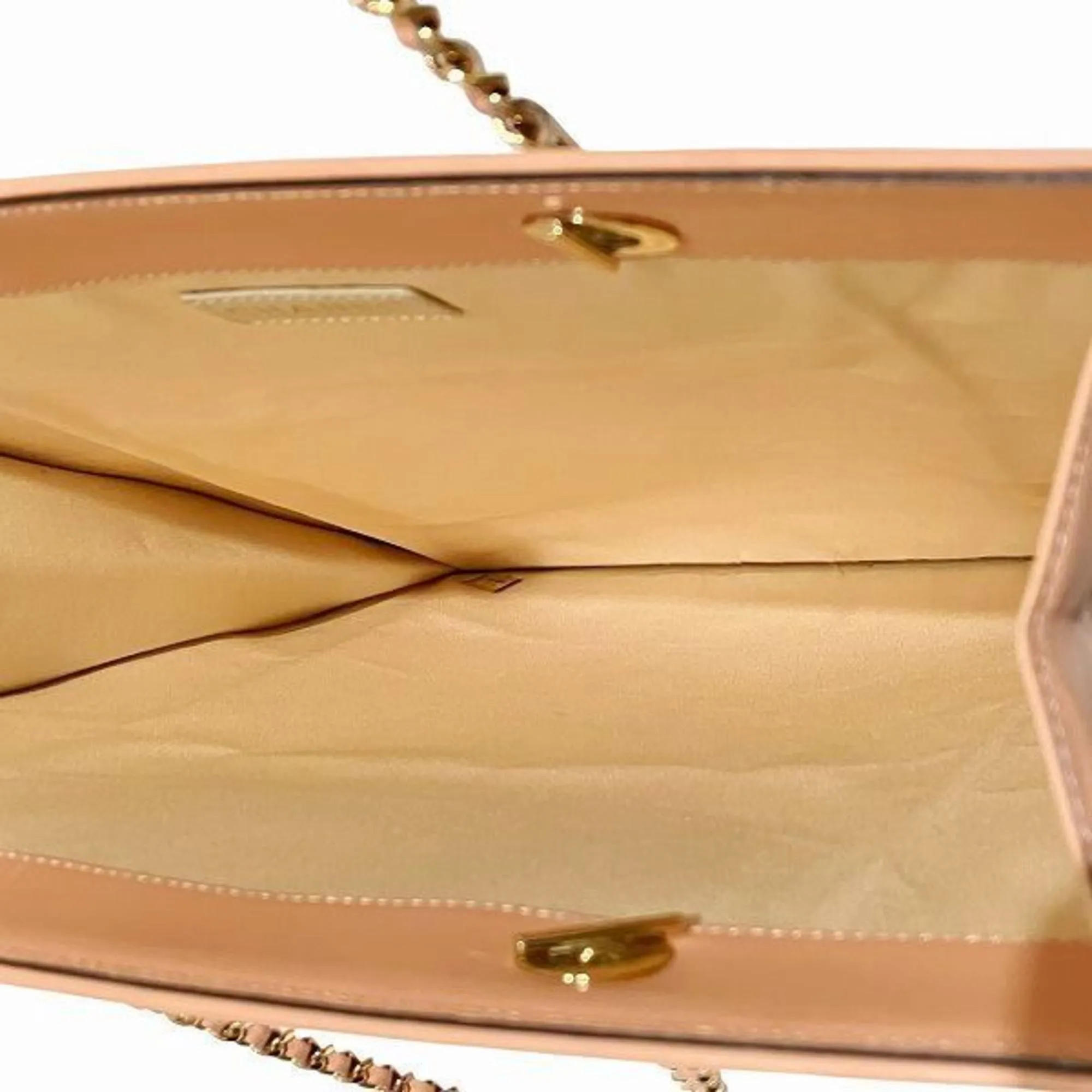 Chanel pink Canvas Handbag Tote Bag (Pre-Owned)
