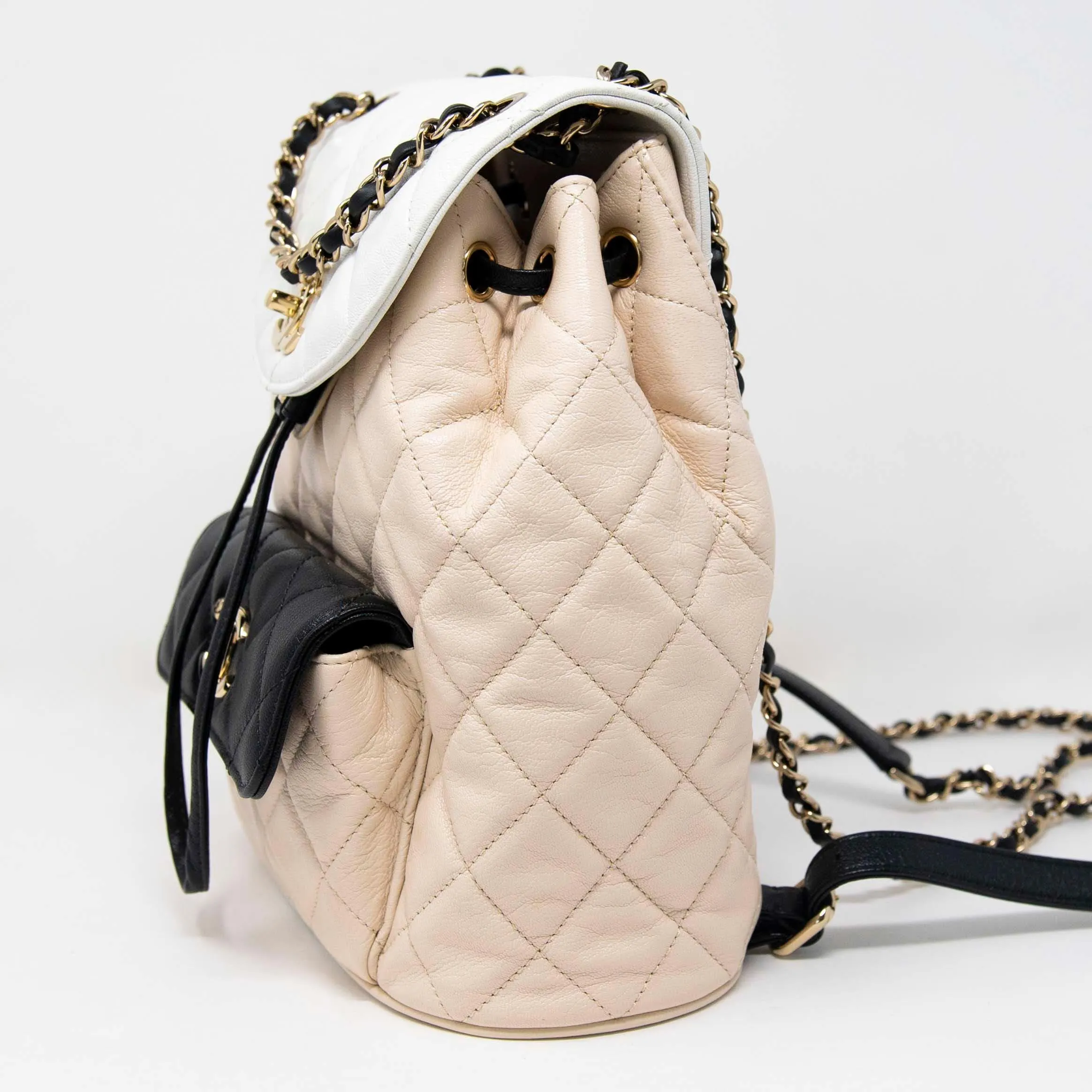 Chanel Tricolour Medium Duma Backpack