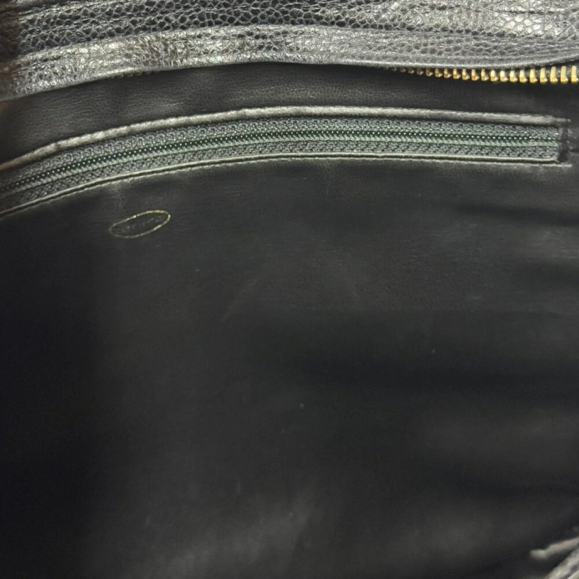 Chanel Triple Coco Leather Tote Bag (Pre-Owned)