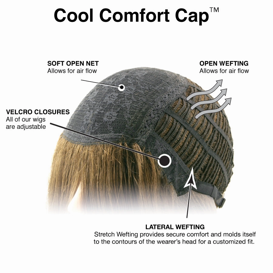 Charlotte Wig by TressAllure | Synthetic Hair | Average Cap