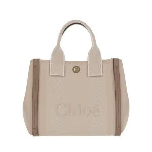 Chlo Carry Small Canvas Tote Bag
