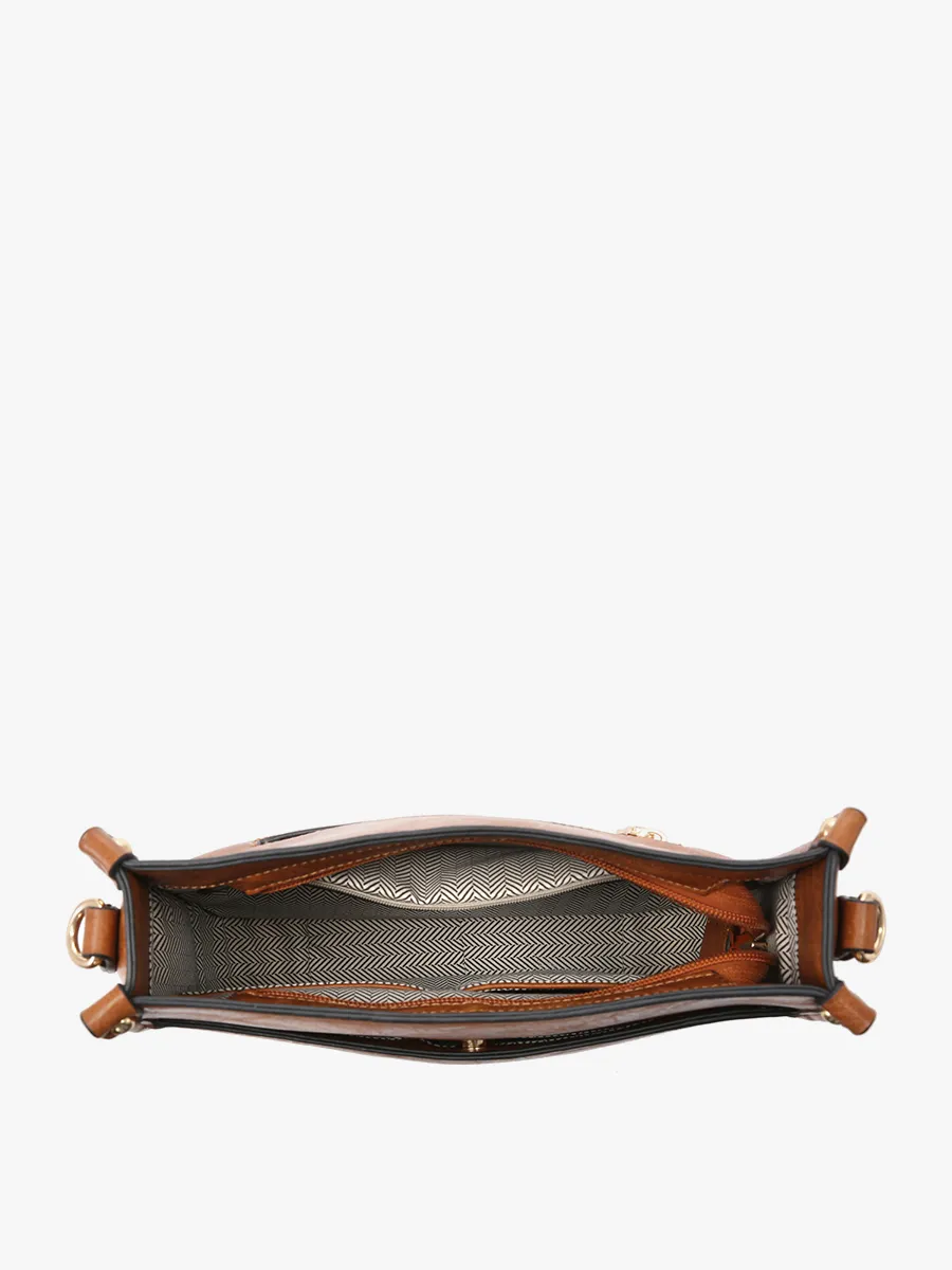 Chloe Vegan Straw Crossbody