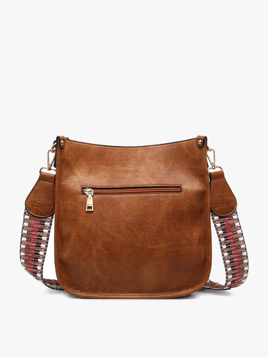 Chloe Vegan Straw Crossbody