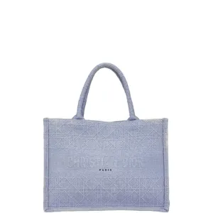 Christian Dior Canvas Handbag Tote Bag (Pre-Owned)