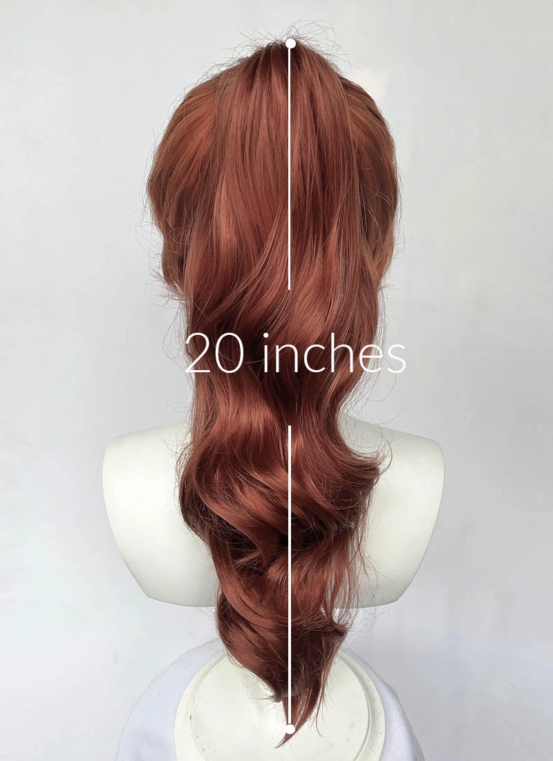 Clair Obscur: Expedition 33 Maelle Auburn Ponytail Lace Front Wig LF6124