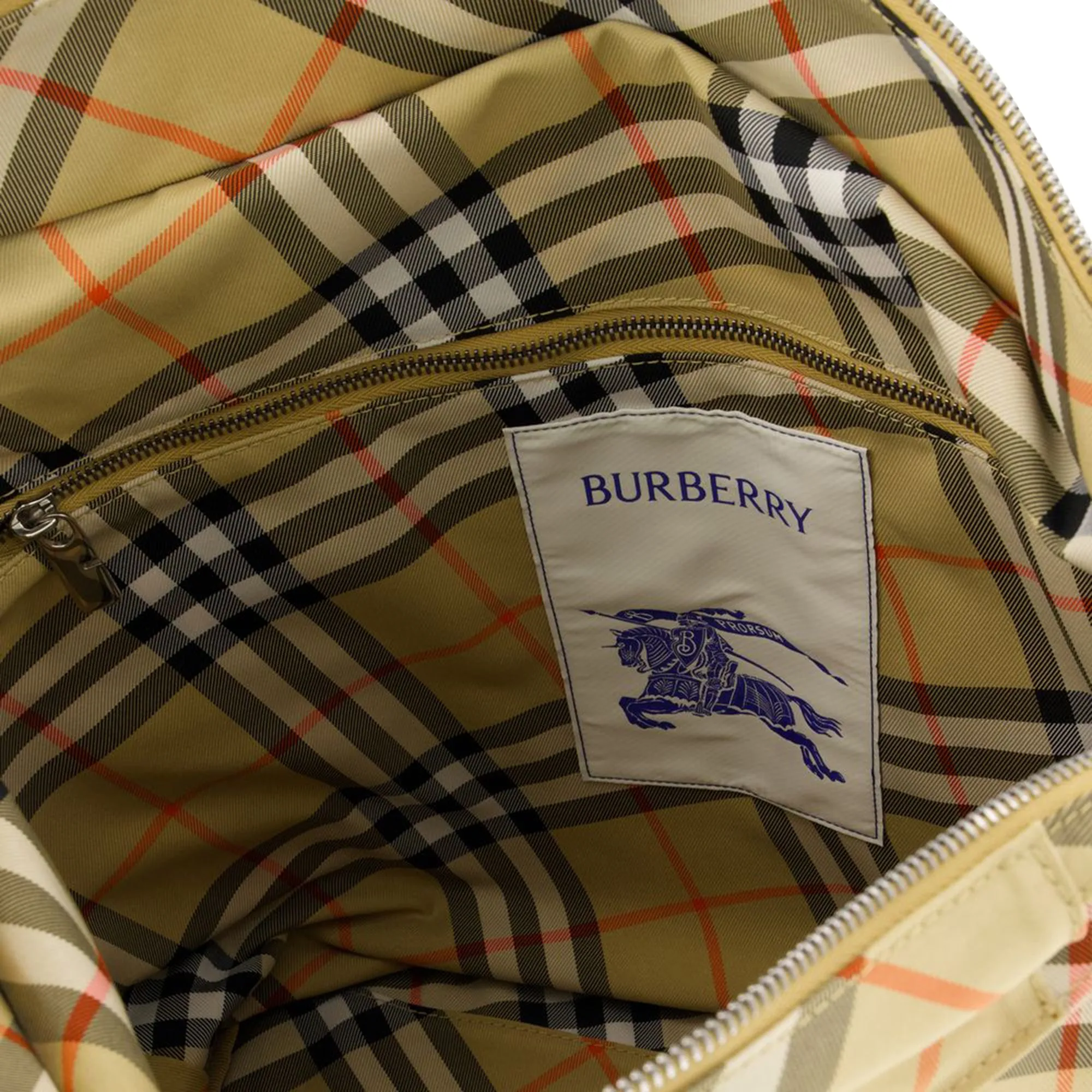 Classic Shopper Bag - Burberry - Synthetic - Beige